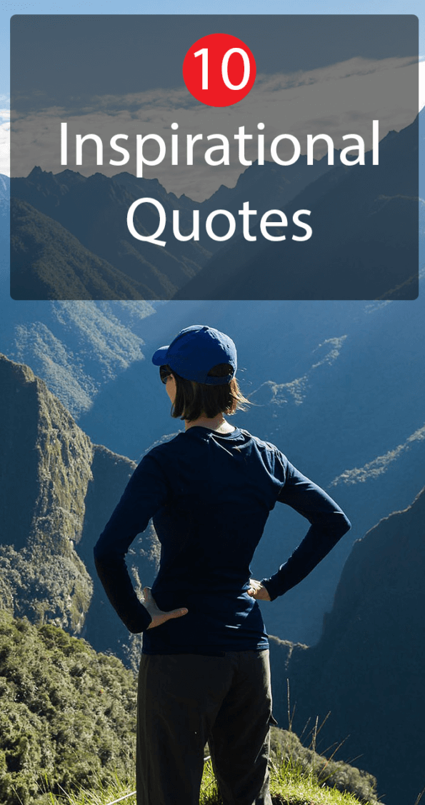 10 Inspirational Quotes