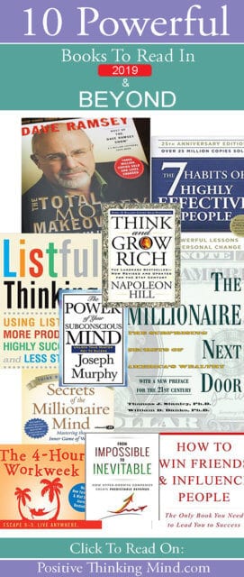 10 Powerful Books To Better Your Life | Positive Thinking Mind