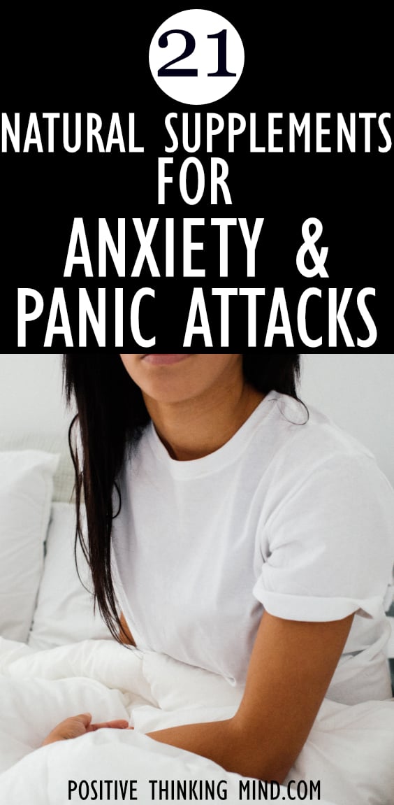 Natural supplements for anxiety and panic attacks