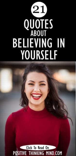 Quotes About Believing In Yourself | Positive Thinking Mind