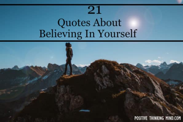 Quotes About Believing In Yourself | Positive Thinking Mind