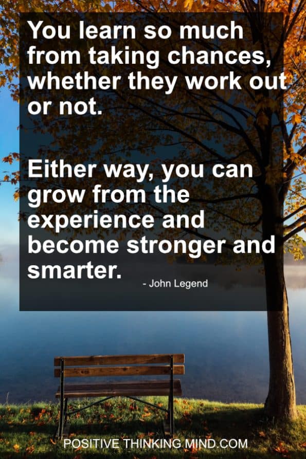 Quotes About Taking Chances | Positive Thinking Mind