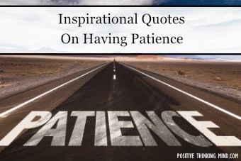 Inspirational Quotes On Patience