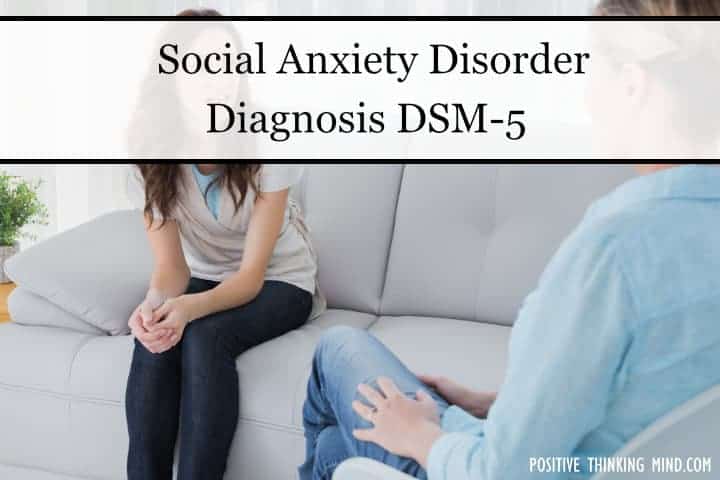 social anxiety diagnosis