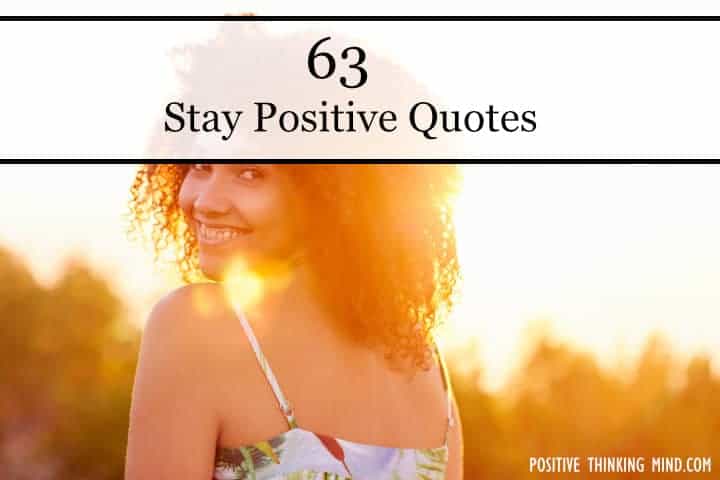 stay positive quotes