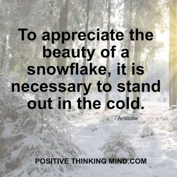 109 Ultimate Quotes About Snow | Positive Thinking Mind