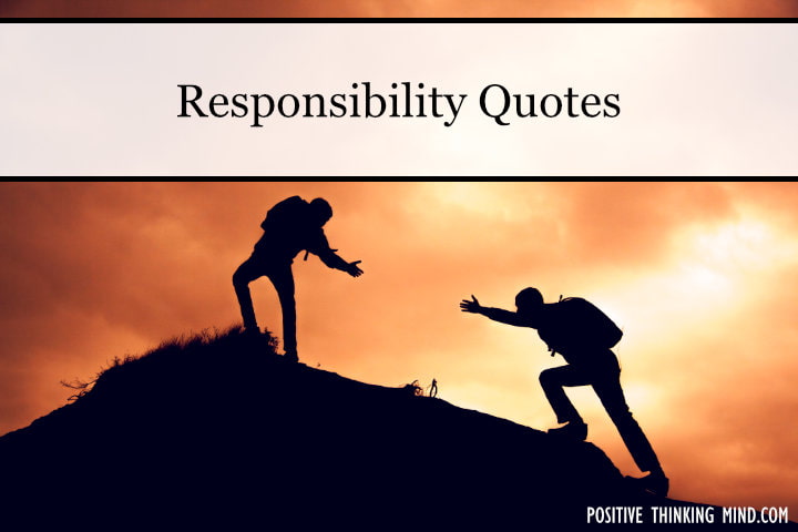 responsibility quotes
