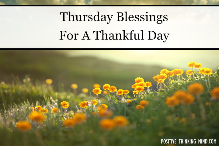 Thursday blessings